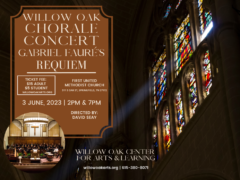 Faure's Requiem Concert Flyer 2023