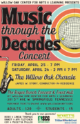 Music Through the Decades Poster