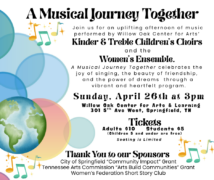 flyer children's choir women's ensemble 4-2-26